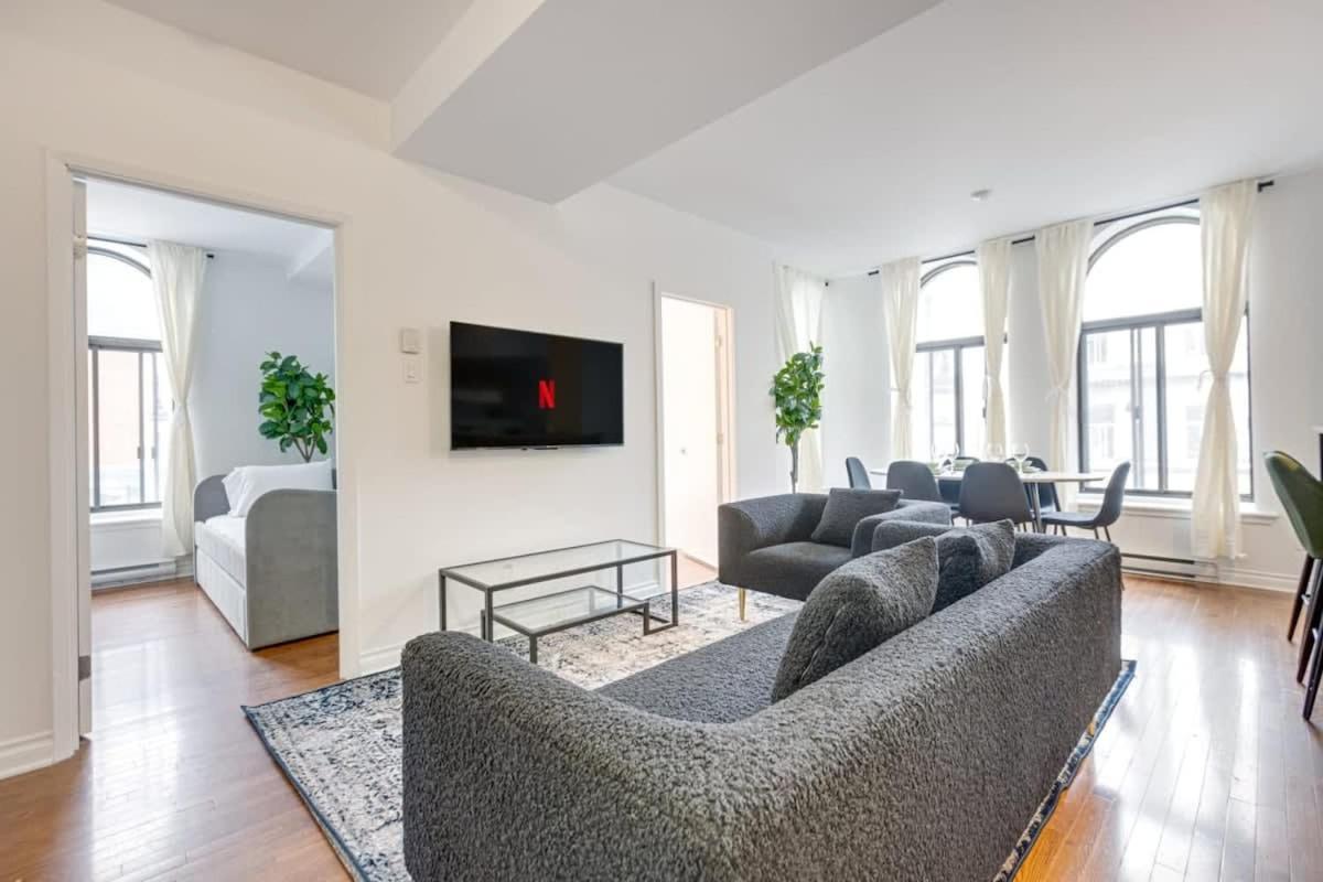 Apartament M11 Gorgeous Bright Corner 2Br In Heart Of Mtl Montreal Zewnętrze zdjęcie